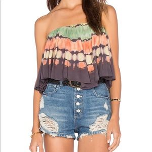 Blu life strapless top